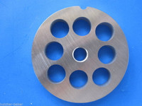 #22 6 pc SET Meat Grinding plate sausage stuffing disc knife cutter Hobart etc