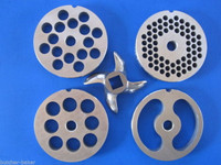 #22 5 pc COMBO Meat Grinding plate disc knife cutter for Hobart LEM Universal et