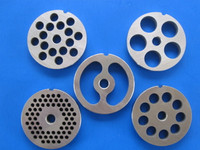 #12 SET (5) plates disc for Hobart LEM Cabelas Enterprise Meat Grinder Chopper