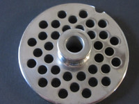 #12 plate with HUB.  1/4" large burger grind.  Stainless Steel