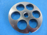 #8 x 5/8   LARGE hole size meat grinder chopper plate disc die