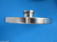 #32 x 3/4" w/ HUB STAINLESS Meat Grinder Plate for Hobart Weston LEM Cabelas et