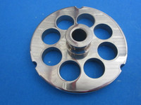 #32 x 3/4" w/ HUB STAINLESS Meat Grinder Plate for Hobart Weston LEM Cabelas et