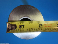 THE BEST Sausage Stuffing Horn Tube 1/2" (13 mm)  for Manual Stuffer STAINLESS STEEL.  2" base
