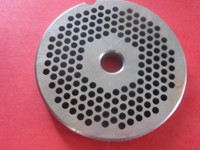 #12 x 1/8" (3mm) SMALL holes meat grinder disc plate  MADE IN ITALY