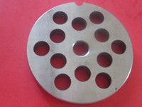 #22 x 1/2" (12mm) COARSE SAUSAGE GRIND holes for meat grinder.  MADE IN ITALY