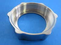 Replacement closing ring for the Original Smokehouse Chef stainless Meat Grinder  Attachment for Kitchenaid Mixers