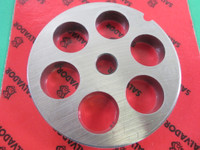  #22 x 3/4" (20mm) VERY LARGE GRIND holes for meat grinder.  MADE IN ITALY