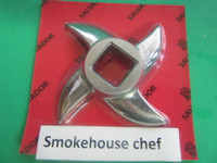ITALY  size #12 Stainless Steel meat grinder knife