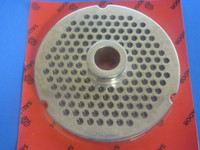  #42 x 1/4" (6mm) BURGER GRIND MEAT w/HUB Meat Grinder Plate AND HEAVY DUTY KNIFE