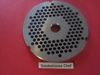 *Reversible*  #32 x 1/4" (6mm) holes Meat Grinder Plate   ITALY