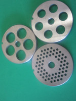 COMBO SET 1/8", 1/2" and  5/8"COARSE GRIND HOLES for KitchenAid KSMMGA meat grinder