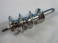 Replacement auger for the Original Smokehouse Chef STAINLESS STEEL Meat Grinder Food Chopper Attachment for Kitchenaid Mixer 