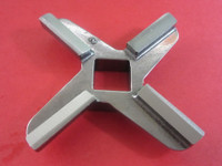  #22 x 1/8" (3mm) FINE GRIND holes plate AND KNIFE for meat grinder.  MADE IN ITALY