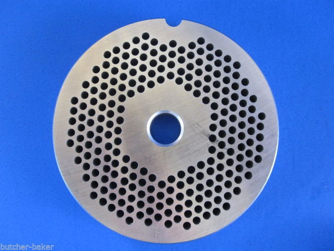 3pc 22 Meat Grinder plate 3/4 knife 1/8" & 3/4" SET Hobart LEM