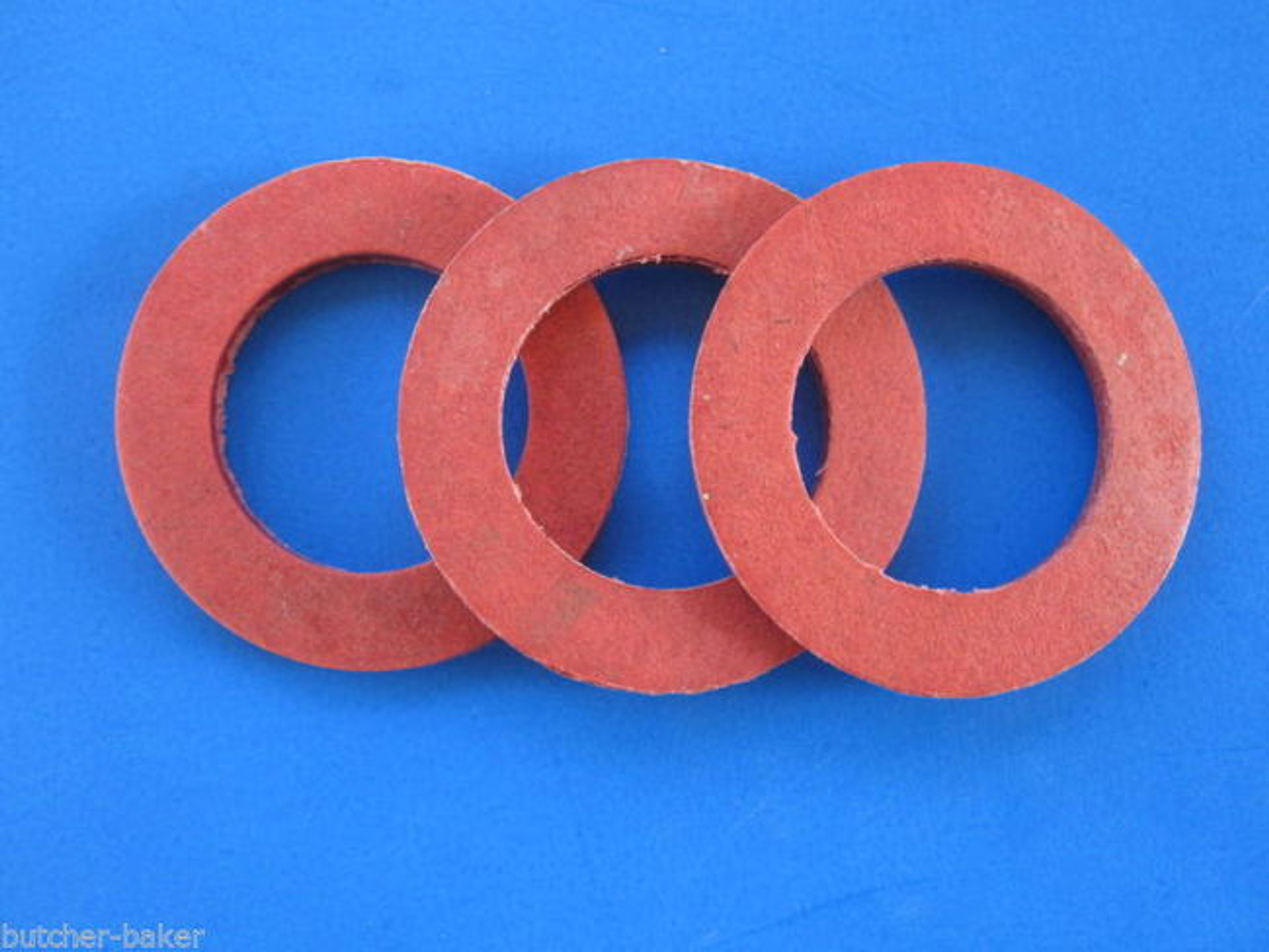 (3) 22 Fiber Washer for Hobart Meat Grinder Worm Auger 4322 4622 4822