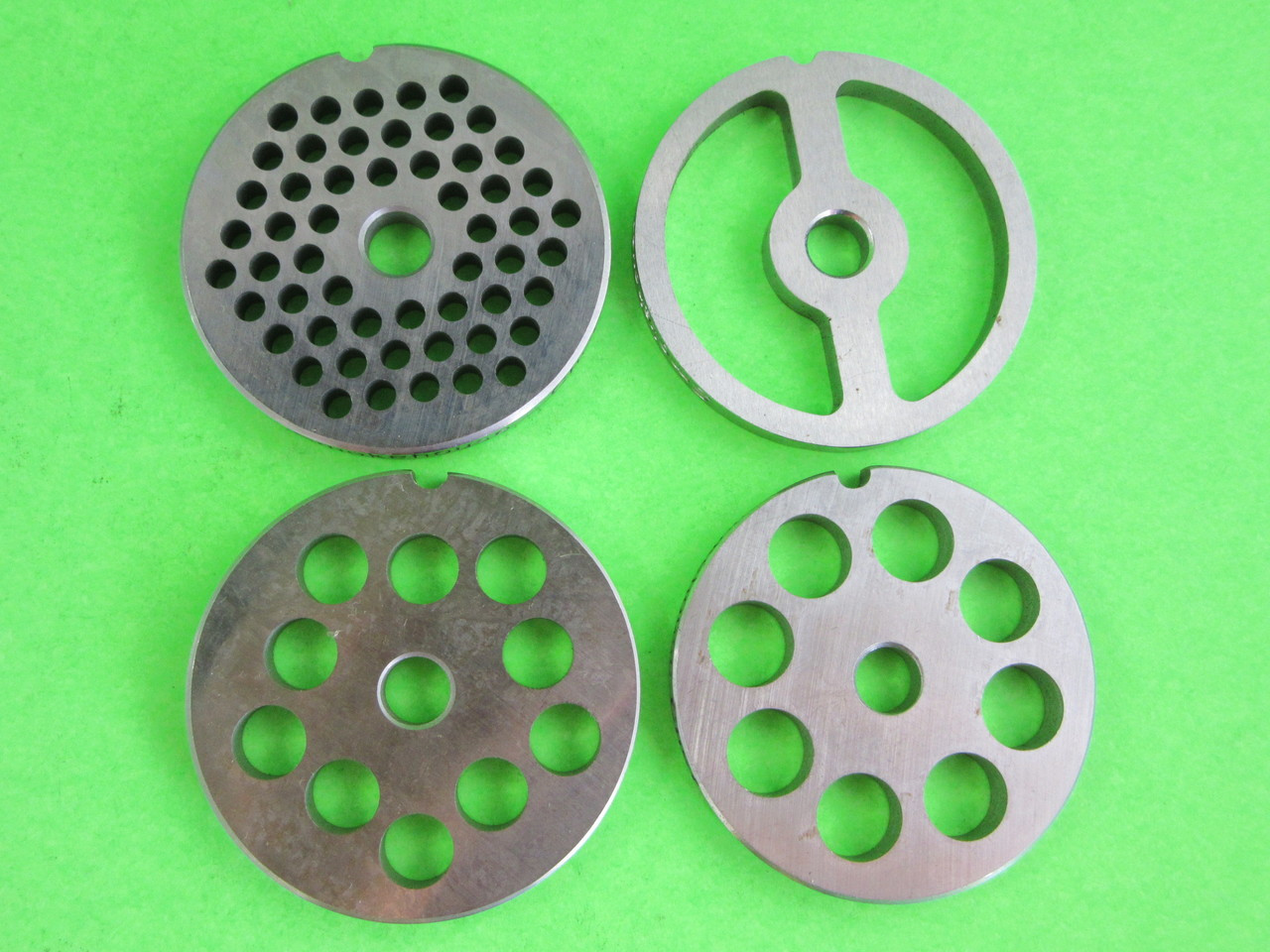 5 (5) pc COMBO SET Meat Grinder Grinding plate disc knife blade