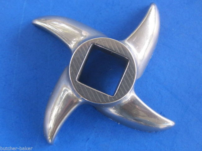 22 COMBO Sausage Stuffing Meat Grinder Tubes Kidney Plate Knife Meat