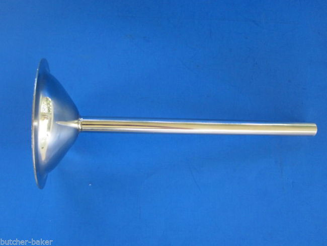 12 x 1/2" Sausage Stuffing Tube Funnel STAINLESS STEEL fits Hobart