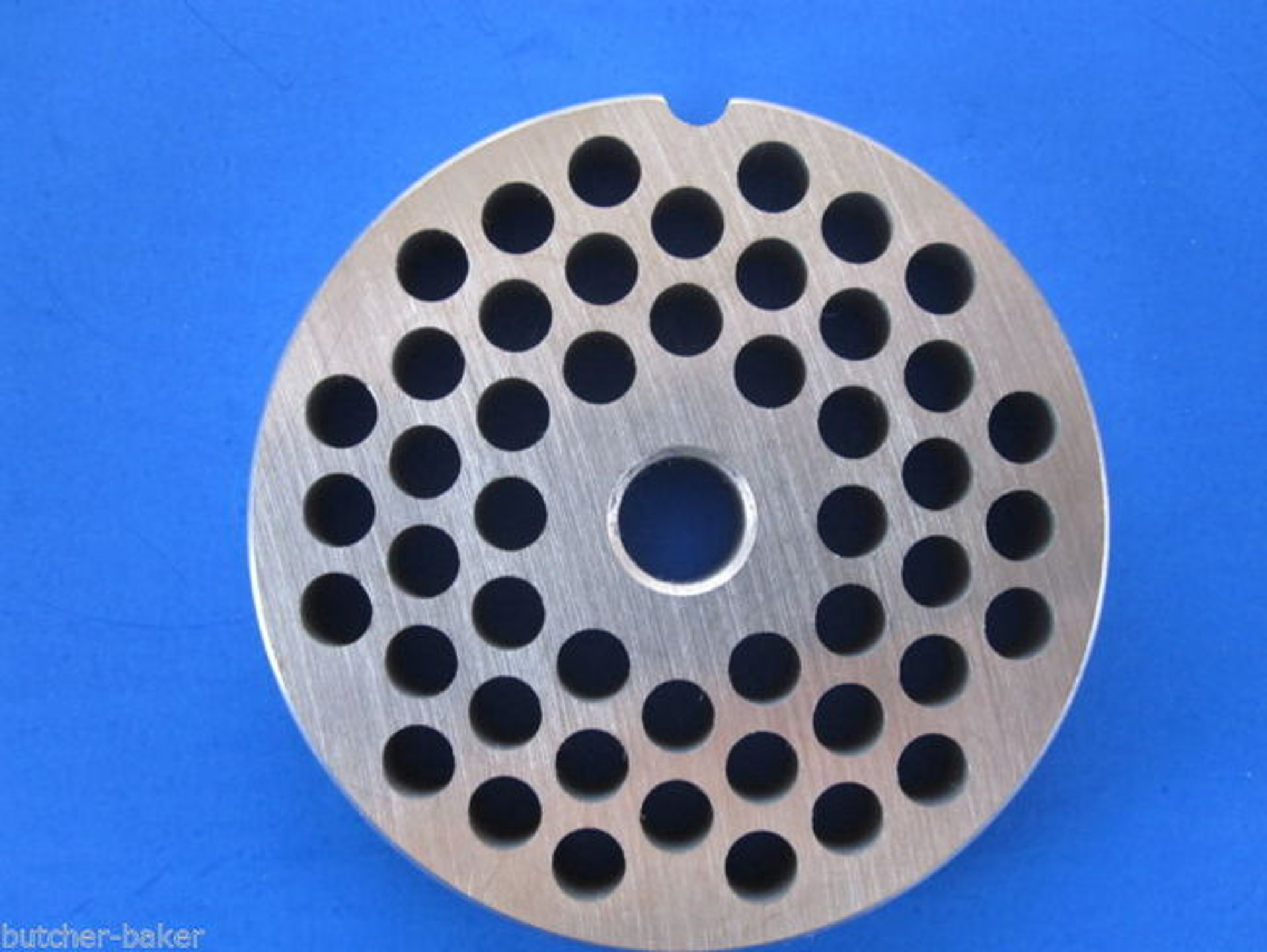 12 x 1/4 holes STAINLESS Meat Food Grinder Mincer Chopper plate disc  screen Hobart 00-016425-00002 - Smokehouse Chef