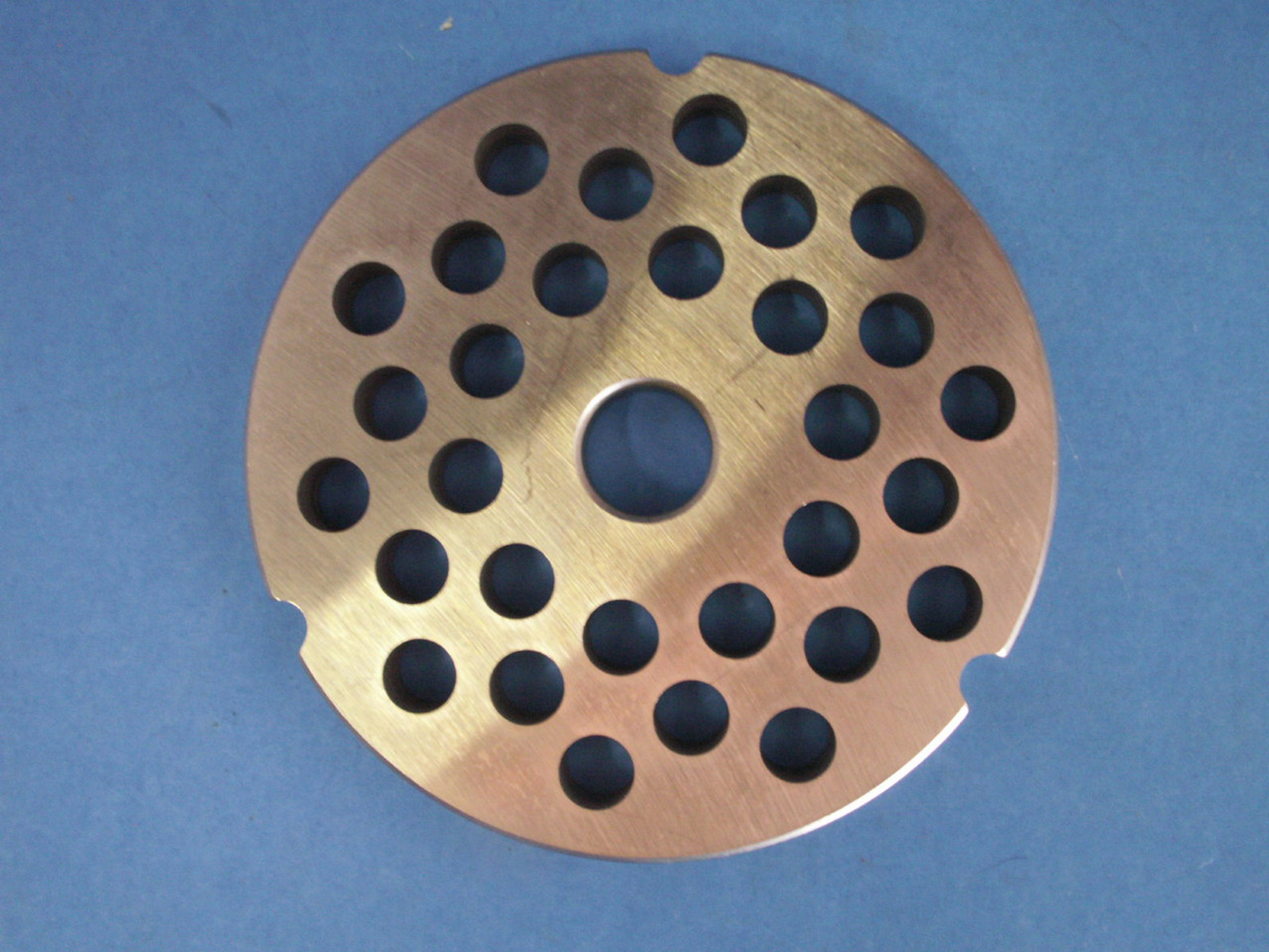 Size 42 x 3/4 " AND KNIFE Meat Grinder Disc Plate for Cabelas, Hobart, Weston etc Smokehouse Chef