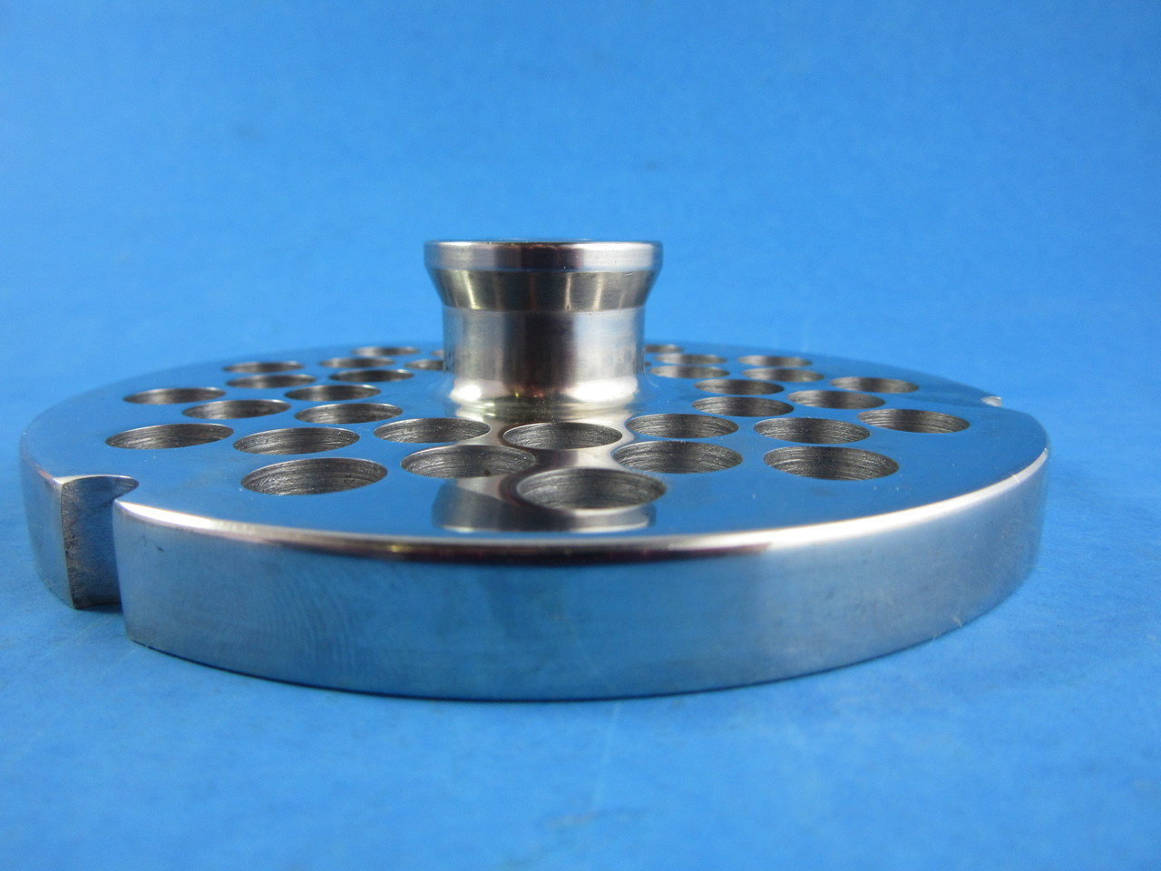 22 x 3/4" w/ HUB Meat Food Grinder Plate Disc Hobart Cabelas LEM