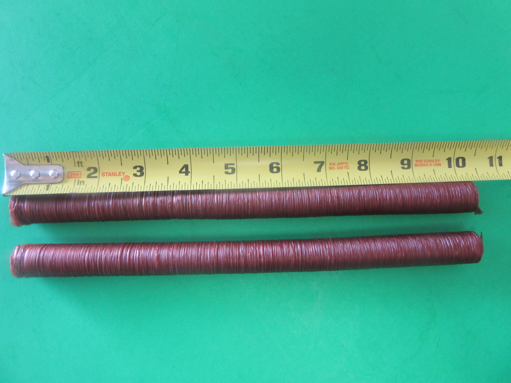 LONG 17 mm SLIM Collagen Snack Stick CASINGS for 18 lbs of Edible Slim ...
