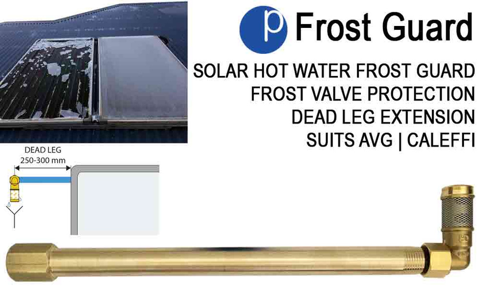 Faulty Solar Hot Water Frost Valve? Get a plumbonline Frost-Guard!