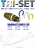 AVG TRI- SET Selectable Pressure Limiting Valve PLV-350 20C-TRISET 20mm CxC - Performance