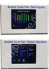 Senztek Solar Hot Water Touch Screen Display Smart Plus - Data Logging & System Operation Screen
