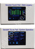 Senztek Solar Hot Water Touch Screen Display Smart Plus - Data Logging & System Operation Screen