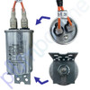 Brivis Upflow UF320 XA Gas Ducted Heater Blower Fan Motor Plate & Capacitor 315 Watt PN. 80008946 - Capacitor
