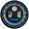 Motor Start Capacitor 270–324 µF 250VAC with End Cap, Mounting Bracket & Discharge Resistor - Top