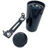 Motor Start Capacitor 130–156 µF 330VAC with End Cap, Mounting Bracket & Discharge Resistor