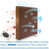 Bonaire Evaporative Cooler FILCEL Pads Model Pinnacle PEH220 120mm Thick - Operation