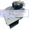 Braemar Ducted Gas Heaters TH5 Combustion Fan Assembly Small PN 638416 - Text