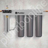 Puretec Hybrid R11 Triple Stage Whole House Filtration Ultraviolet Protection Reversible Mounting Bracket | 120 Lpm 1” - Install