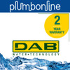 DAB Pumps 82M JETCOM Pressure Water Pump RS6 Pump Changeover 60L/MIN 46M 600W at plumbonline