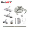 DrainVac Central Vacuum Cleaner System with Accessories | Sadie 17 Lt 700 AW - Accessories