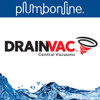 DrainVac Central Ducted Vacuum Cleaner Systems Filter SilverClear Antimicrobial Suits 17 litre with Flat Plastic Cage @ plumbonline