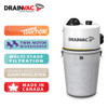 DrainVac Commercial Central Ducted Vacuum Cleaner System Sadie 41litre Twin Motor Model SCMT5 - System