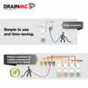 DrainVac Commercial Central Ducted Vacuum Cleaner System Pneumatic Separator - System