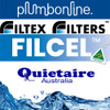 Quietcool Commercial Evaporative Cooler FILCEL Pads 2 Pad Set 150mm Thick @ plumbonline