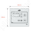 DUX Continuous Flow Water Heaters Main Controller Digital Controller PN. CM1D - Dimensions