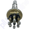Hot Water Immersion Heating Element Screw In 2 inch BSP Triple 4.8kW 240V 825mm Penetration - Angle01