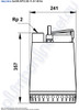 Grundfos Unilift AP12-50-11-A1 Submersible Drainage Pump with Float PN 96023931 - Dimensions