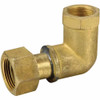 Screwed DR Brass Elbow 20FI x 25 Loose Nut Watermarked PN. AW428