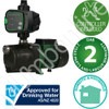 DAB Jetcom 132NXT Pressure Pump Surface Mounted with Automatic Controller, Water Pump Pre Filter POL-WF1A and Hose - Approvals