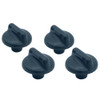 Brivis Evaporative Cooler Roof Knob Set Charcoal PN. 81015876