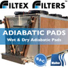 Wet & Dry Adiabatic Pad 2220 x 600 x 100mm Suits Baltimore Aircoil (BAC) & Muller Industries Fluid Cooler Condensers PN. CEL217050600 - BAC & Muller Industries